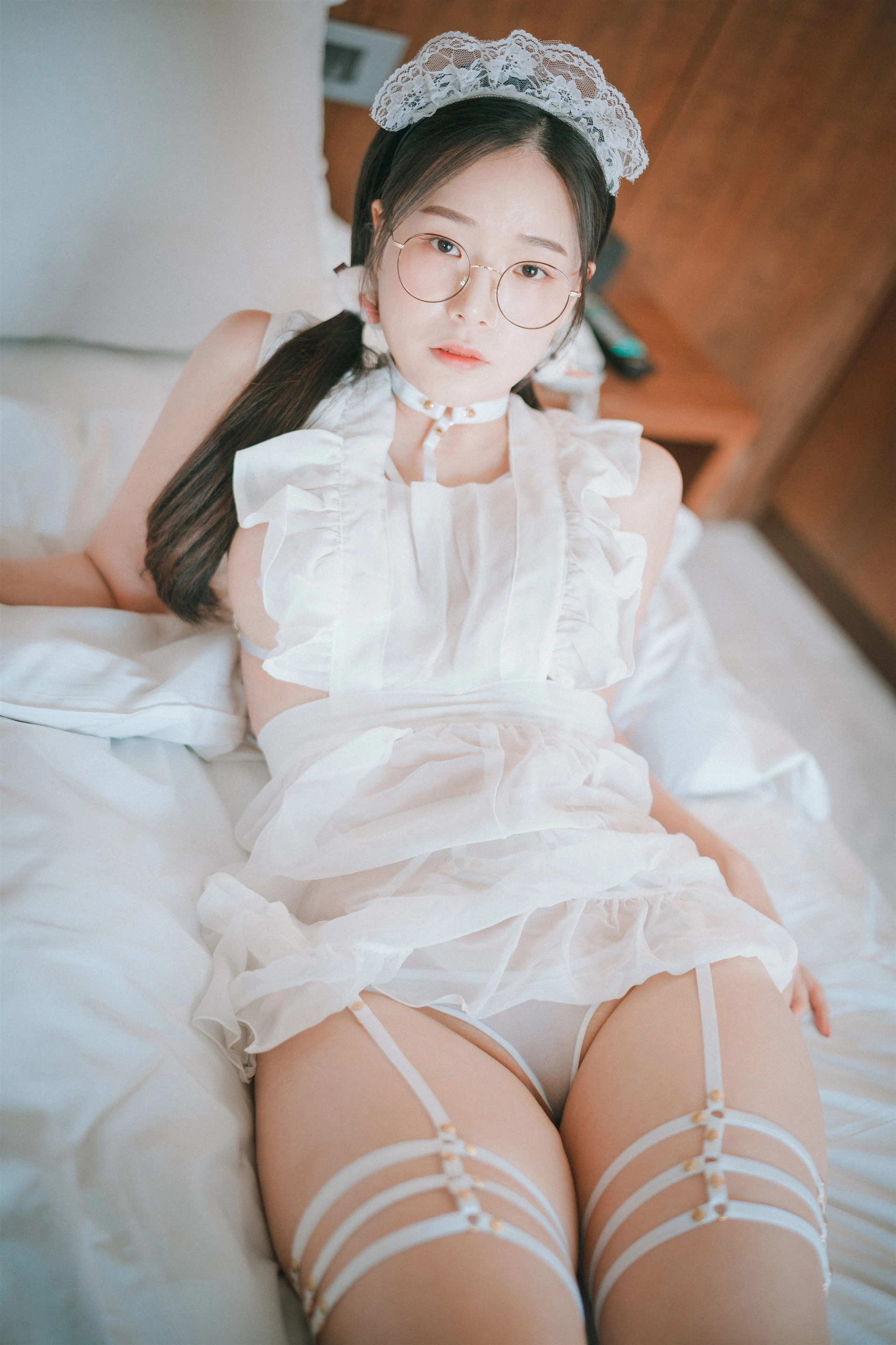 Pia (피아) – NO.046 DJAWA-Sheer Chiffon Apron 2